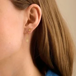 Pernille Corydon - Sparkling Star Earring box, kulta