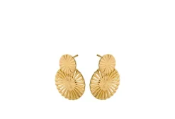 Pernille Corydon - Starlight Earrings 30mm, kulta