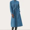 Polenka mekko, medium blue denim