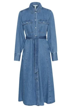 Polenka mekko, medium blue denim