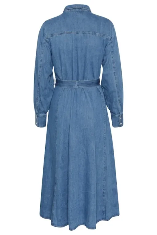 Polenka mekko, medium blue denim