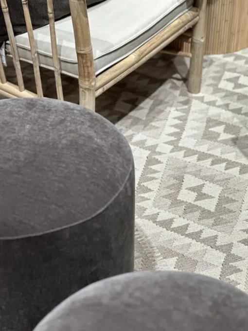 Pouf rahi 45x46, mocca