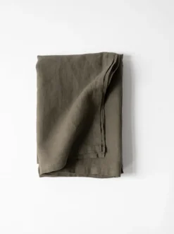 Pöytäliina pellavaa 145x270, taupe