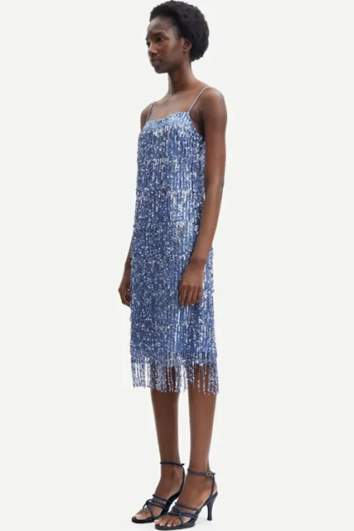 Samsoe&Samsoe - Astella mekko, midi blue