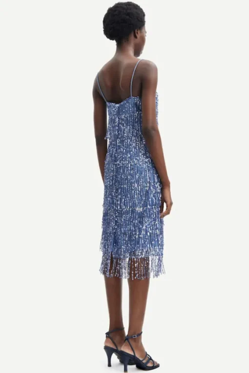 Samsoe&Samsoe - Astella mekko, midi blue