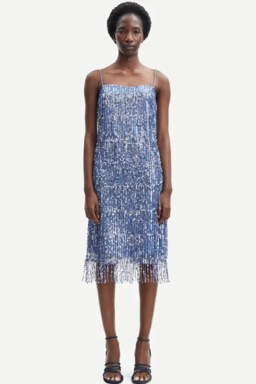 Samsoe&Samsoe - Astella mekko, midi blue