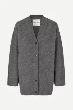 Samsoe&Samsoe - Saceleste neuletakki, black oyster