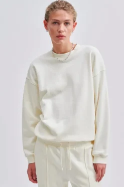 Second Female - Abadell collegepaita, off white