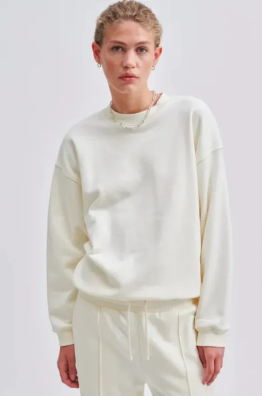 Second Female - Abadell collegepaita, off white