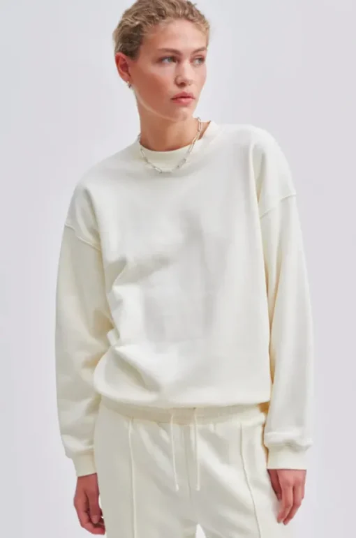 Second Female - Abadell collegepaita, off white