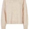 Second Female - Brook neule Loose V-Neck, brazilian sand