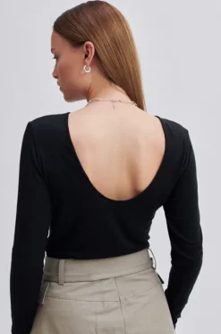 Second Female - Matima Open Back paita, musta