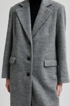 Sera villakangastakki, grey melange