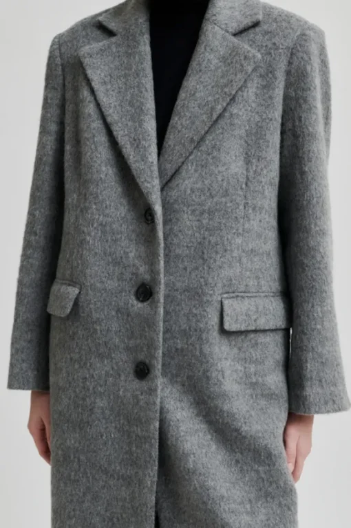 Sera villakangastakki, grey melange
