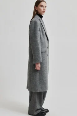 Sera villakangastakki, grey melange
