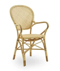 Sika-Design – Rossini rottinkituoli käsinojilla, naturel