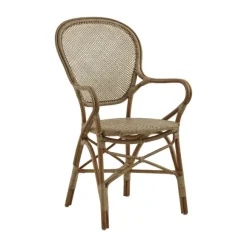 Sika-Design – Rossini rottinkituoli käsinojilla, antique