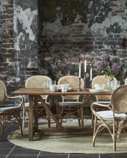 Sika-Design – Rossini rottinkituoli käsinojilla, naturel