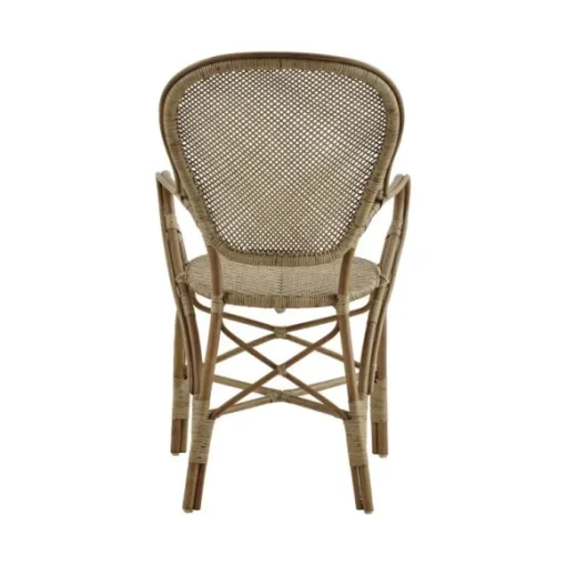 Sika-Design – Rossini rottinkituoli käsinojilla, antique