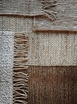 Tell Me More - hamppumatto hapsuilla 80x150, tie mix