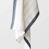 Tell Me More - Keittiöpyyhe Maya pellavaa, natural stripe