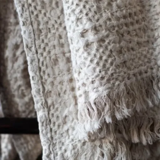 Tell Me More - Monti torkkupeitto, sand beige