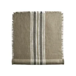 Tine K Home - Everstripe kaitaliina, khaki