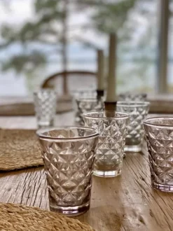 Tine K Home - Facet tuikkulasi, sand