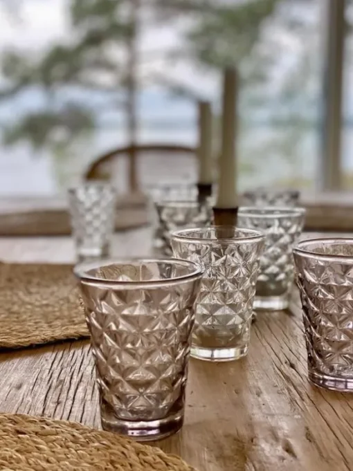 Tine K Home - Facet tuikkulasi, sand