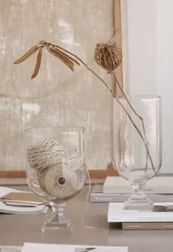 Tine K Home – hurrikaanimaljakko neliöjalalla, matala H30cm