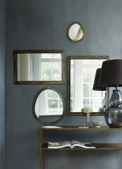 Tine K Home - metallinen konsolipöytä 35x100, honeygold