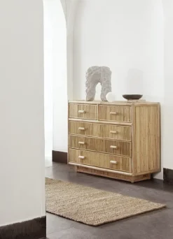 Tine K Home - Palma rottinkilaatikosto leveä, 5 laatikkoa