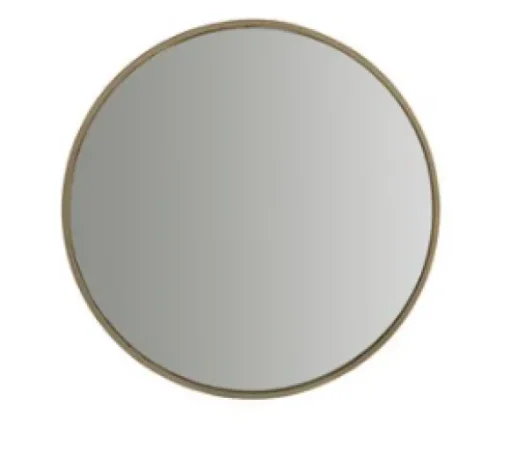 Tine K Home – pyöreä peili 70 cm, honey gold