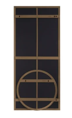 Tine K Home – pyöreä peili 70 cm, honey gold