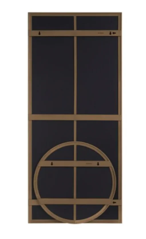 Tine K Home – pyöreä peili 70 cm, honey gold
