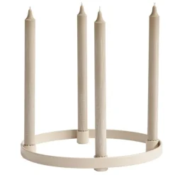 Tine K Home - rengaskynttelikkö, 30cm, hiekka