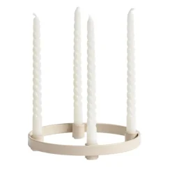 Tine K Home - rengaskynttelikkö S 18cm, hiekka