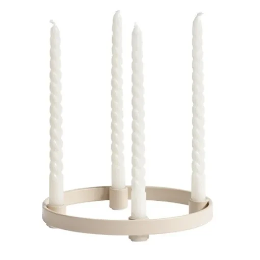 Tine K Home - rengaskynttelikkö S 18cm, hiekka