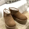 UGG - Classic ultra mini platform, chestnut