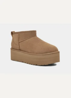 UGG - Classic ultra mini platform, chestnut