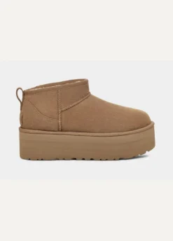 UGG - Classic ultra mini platform, chestnut