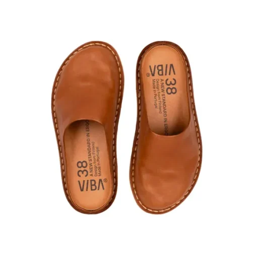 VIBAe - ROMA 42-46 Leather Cognac Brown
