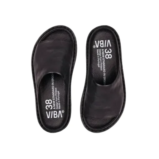 VIBAe - SAINT TROPEZ Leather Preto Black