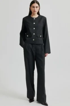 Wake housut, dark grey melange