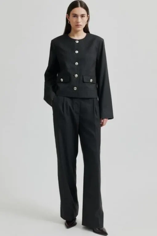 Wake housut, dark grey melange