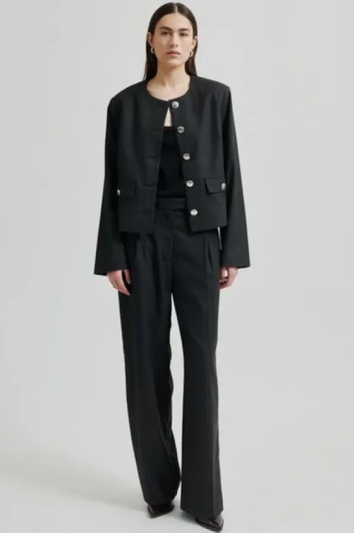 Wake housut, dark grey melange