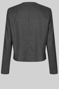 Wake lyhyt bleiseri, dark grey melange