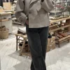 Walance lyhyt villakangastakki, beige melange