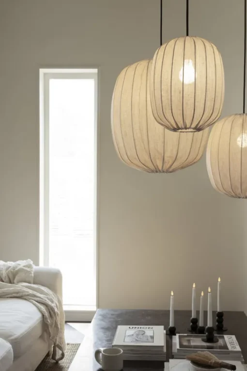 Watt&Veke - Prisma 45 kattovalaisin pellavaa, natural