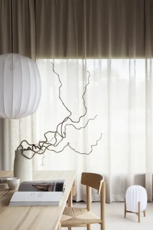 Watt&Veke - Prisma 25 kattovalaisin pellavaa, white